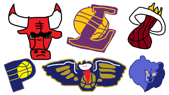 These MS Paint versions of NBA logos shouldn’t be this good These MS Paint versions of NBA logos shouldn’t be this good