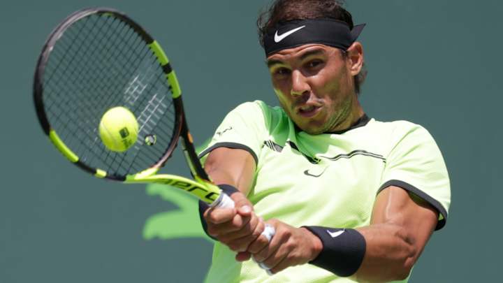Rafael Nadal reaches Key Biscayne final for fifth time