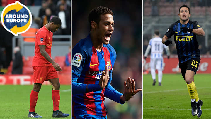 Liverpool's slump, Inter's rise, Barcelona's gripe headline weekend around Europe Liverpool's slump, Inter's rise, Barcelona's gripe headline weekend around Europe