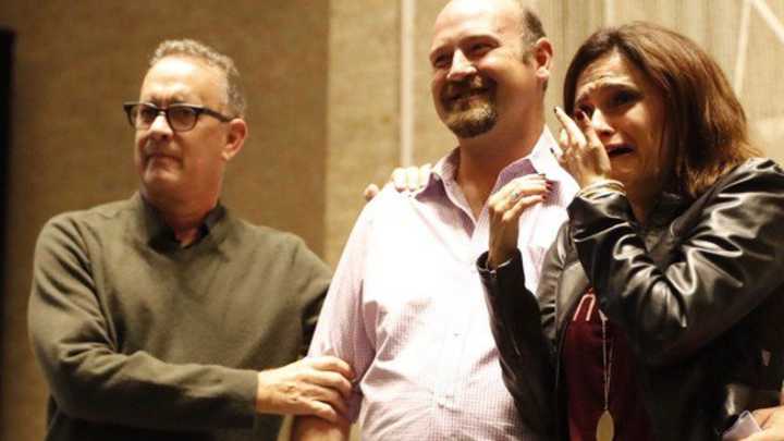 Tuesday's Hot Clicks: Adriana Pino; Tom Hanks at center of epic wedding proposal