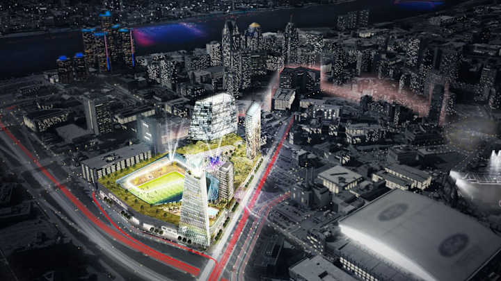 Detroit MLS group's study favors soccer stadium over jail at proposed downtown site