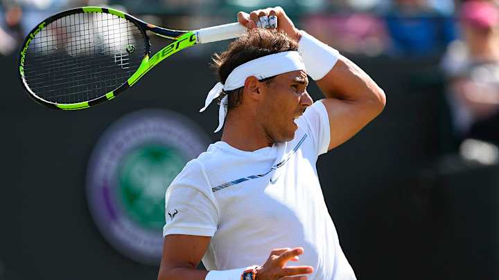 Rafael Nadal continues winning ways in opening match at Wimbledon Rafael Nadal continues winning ways in opening match at Wimbledon