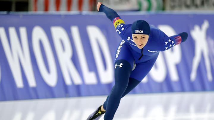 Bergsma unbeatable in women's 1000 at speedskating World Cup Bergsma unbeatable in women's 1000 at speedskating World Cup