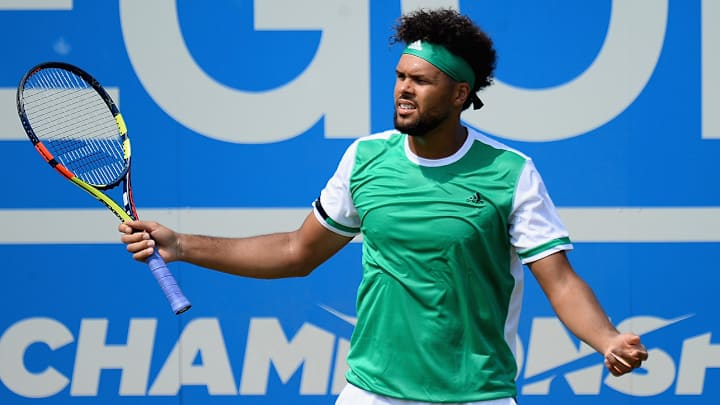 Tsonga latest star attraction to be eliminated at Queen's Tsonga latest star attraction to be eliminated at Queen's