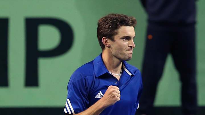 Simon beats Khachanov to reach 2nd round at Open 13 Simon beats Khachanov to reach 2nd round at Open 13