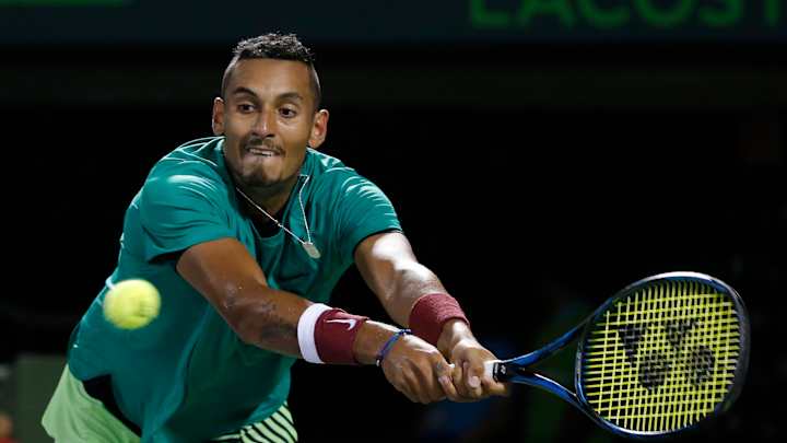 4th-seeded Kyrgios beaten by qualifier Kicker in Lyon 4th-seeded Kyrgios beaten by qualifier Kicker in Lyon