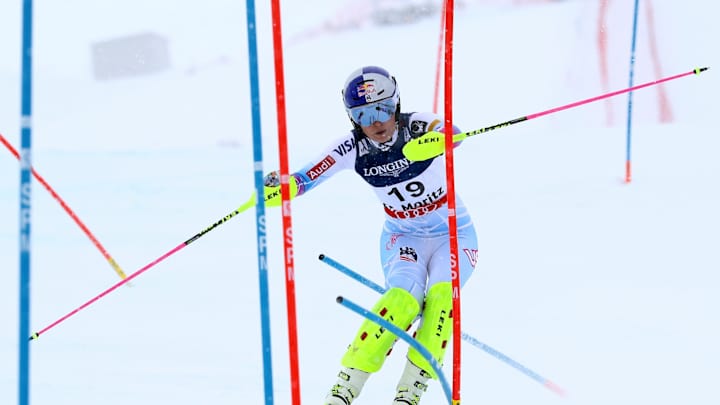 Vonn 6th in downhill in combined at worlds; Goggia leads