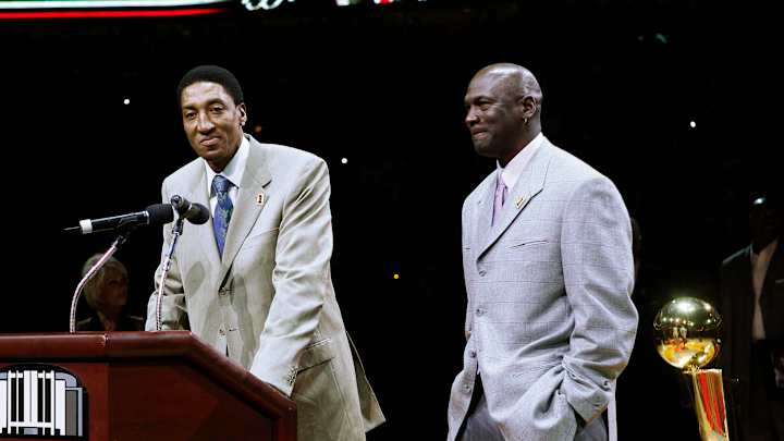 MJ, Pippen Reunite at Jordan's Flight School Camp MJ, Pippen Reunite at Jordan's Flight School Camp