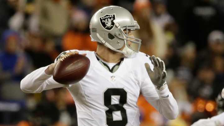 Report: Raiders QB Connor Cook expected to start vs. Texans