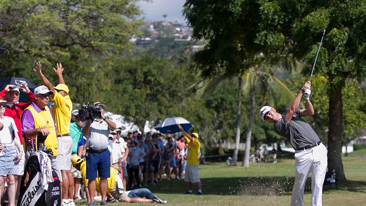 Thomas caps off record week with trophy at Sony Open