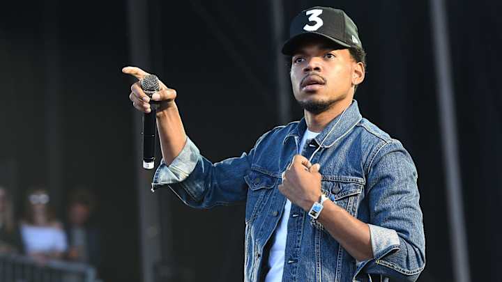 Chance the Rapper took the Warriors to a trampoline park