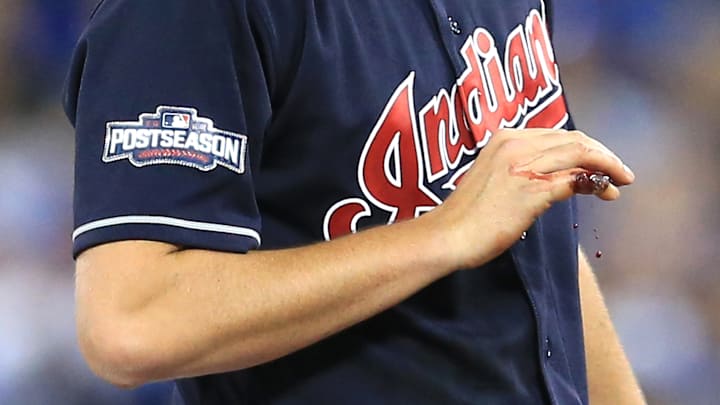 Trevor Bauer’s Bobblehead Is Covered in Blood and Holding a Drone