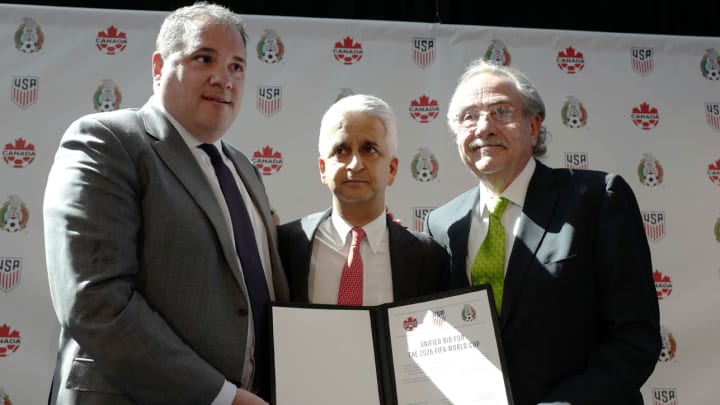 USA, Mexico, Canada 2026 World Cup co-hosting bid falls heavily in USA's favor