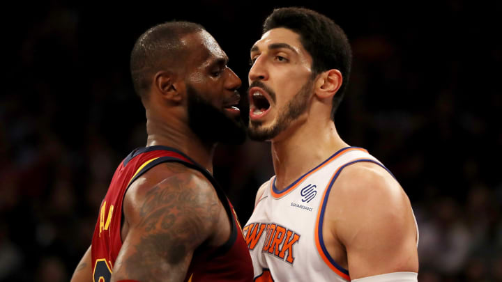 Enes Kanter Prods LeBron Again: ‘We’ve Already Got a King—It’s Kristaps Porzingis’