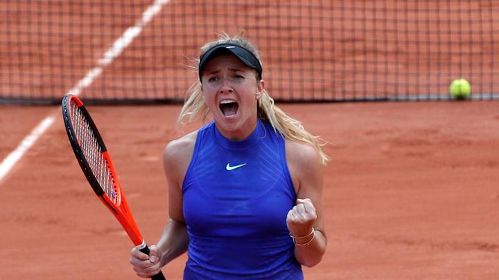 Elina Svitolina avoids upset bid to advance to French Open quarterfinals Elina Svitolina avoids upset bid to advance to French Open quarterfinals