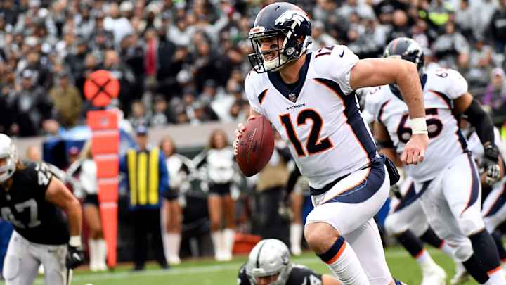 Broncos' Paxton Lynch Knocked Out Of Game Against Raiders, Replaced By Trevor Siemian