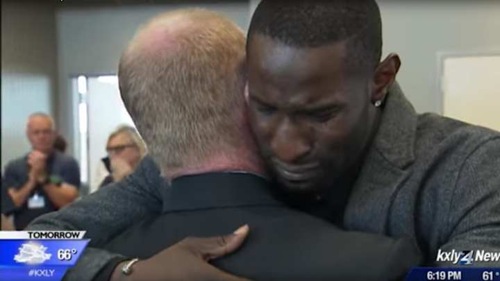 Watch Ricardo Lockette’s reunion with the paramedics who saved him after injury
