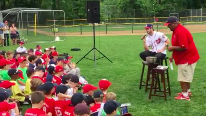 Watch: Bryce Harper tells kids participation trophies don’t matter Watch: Bryce Harper tells kids participation trophies don’t matter