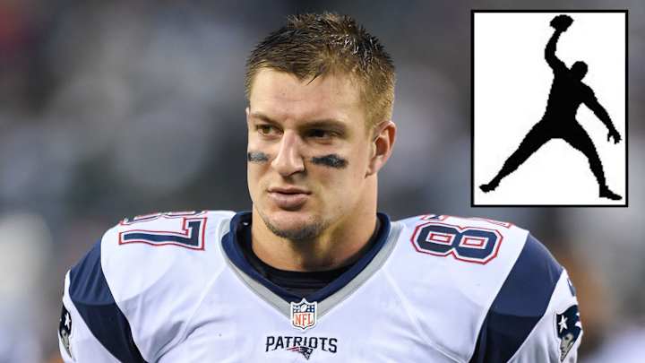 Nike says Rob Gronkowski's logo looks too much like the Jumpman