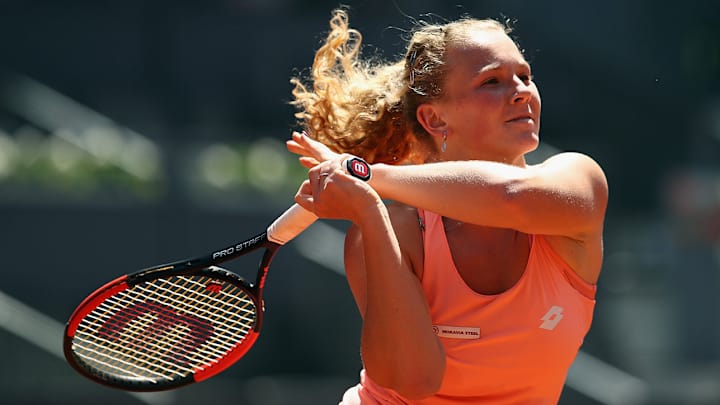 Katerina Siniakova Beats Caroline Wozniacki to Take Swedish Open Title