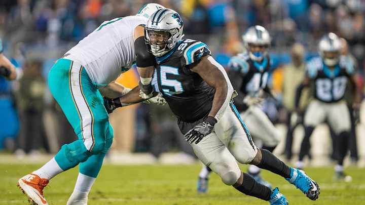 Panthers DE Charles Johnson Suspended Four Games for PED Use
