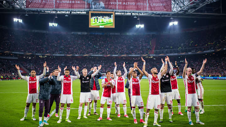 Watch: Youthful Ajax thrashes Lyon 4-1 in first leg of Europa League semifinals