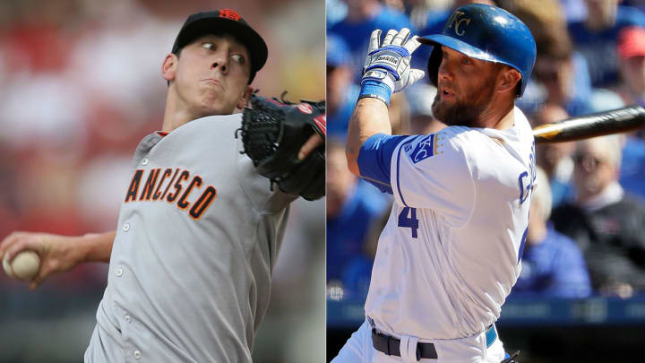 No. 7: '07—Tim Lincecum; '17—Alex Gordon
