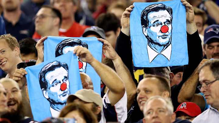 Roger Goodell Clown Towel Signed By Tom Brady Auctioned Off For $6,500