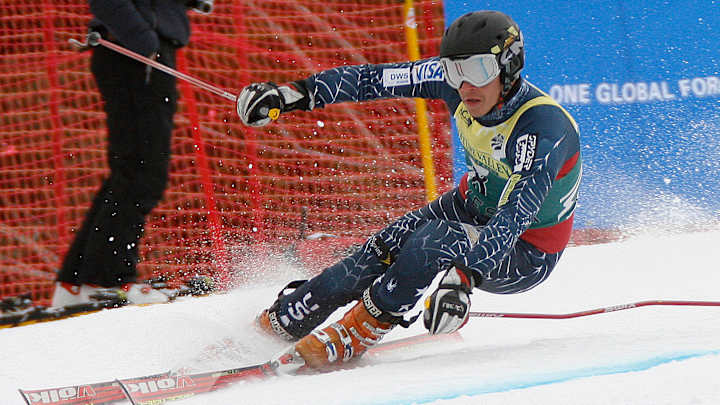 Escalator fall ended US ski racer's career, launched another