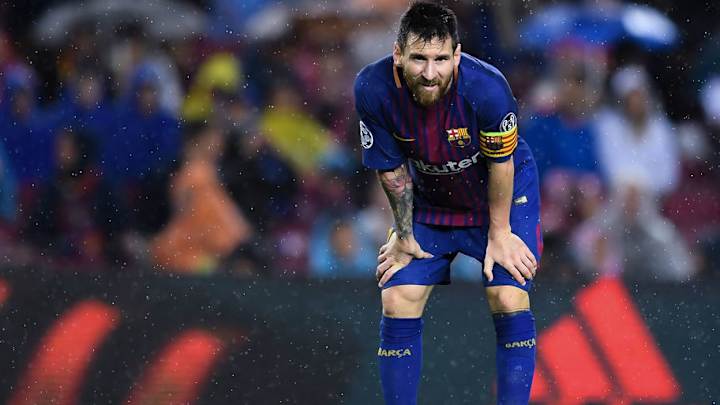 Here Is What Messi Really Took Out From His Sock During Barcelona's Clash With Olympiakos Here Is What Messi Really Took Out From His Sock During Barcelona's Clash With Olympiakos