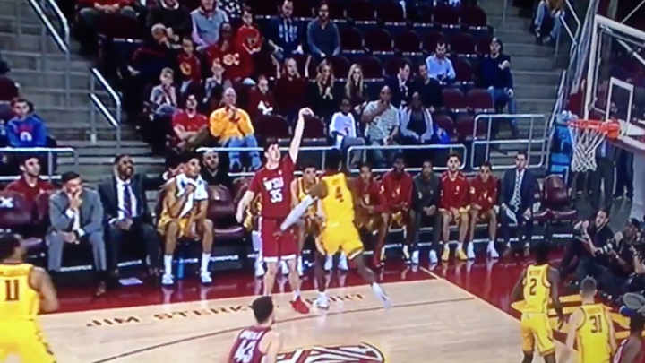 Watch: USC's Chimezie Metu Ejected After Hitting Shooter In the Groin