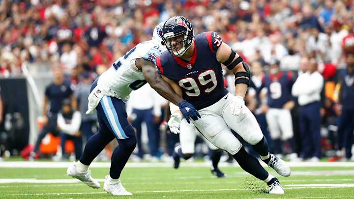 J.J. Watt Out for Season with Leg Fracture J.J. Watt Out for Season with Leg Fracture