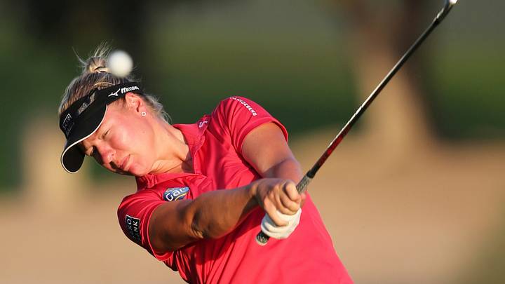 Danish golfer, minus a caddie, leads Vic Open after 2 rounds