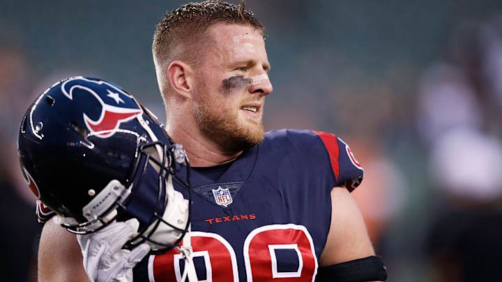 J.J. Watt's Finger Is Broken 'But Not Bad' Ahead Of Game vs. Patriots