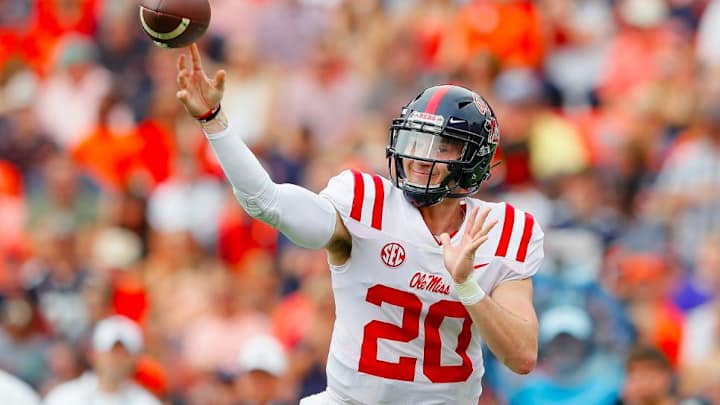 Ole Miss QB Shea Patterson Says He's Transferring to Michigan