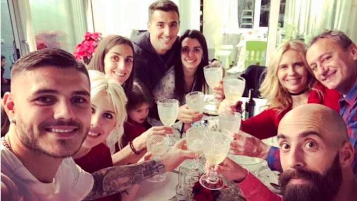 Los saludos navideños de las figuras del fútbol argentino en las redes sociales