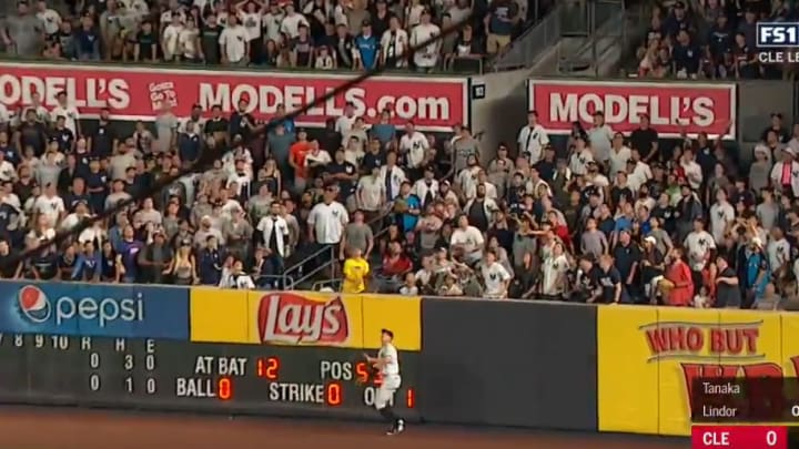 Watch: Aaron Judge Robs Francisco Lindor of Go-Ahead Home Run Watch: Aaron Judge Robs Francisco Lindor of Go-Ahead Home Run