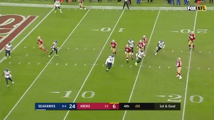 Watch: Jimmy Garoppolo Throws Touchdown With Just More Than One Minute of Playing Time
