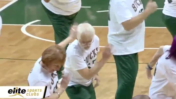 Watch: 55-Plus Dance Crew Slays Routine to Cardi B's 'Bodak Yellow' at Cavs-Bucks