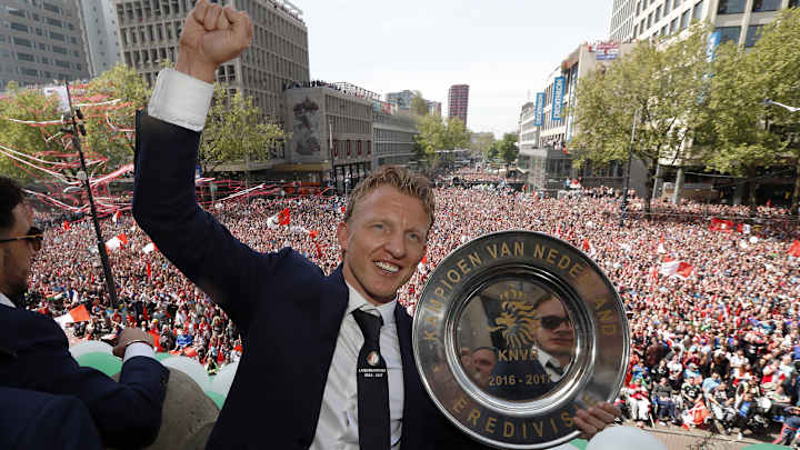 Dirk Kuyt retires after winning Dutch league title with Feyenoord Dirk Kuyt retires after winning Dutch league title with Feyenoord