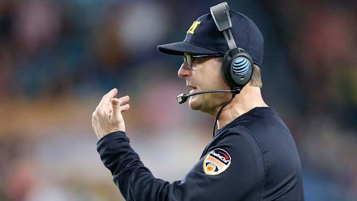 Jim Harbaugh gave Pope Francis some Michigan gear