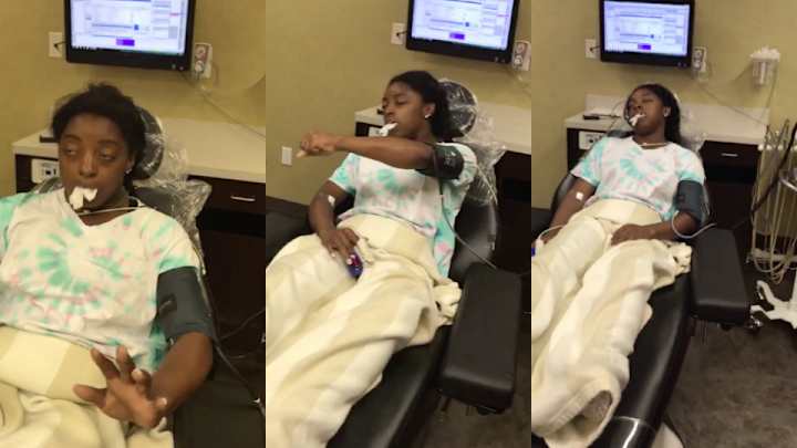 Simone Biles’s Wisdom Tooth Hallucination is as Relatable as She’s Ever Been