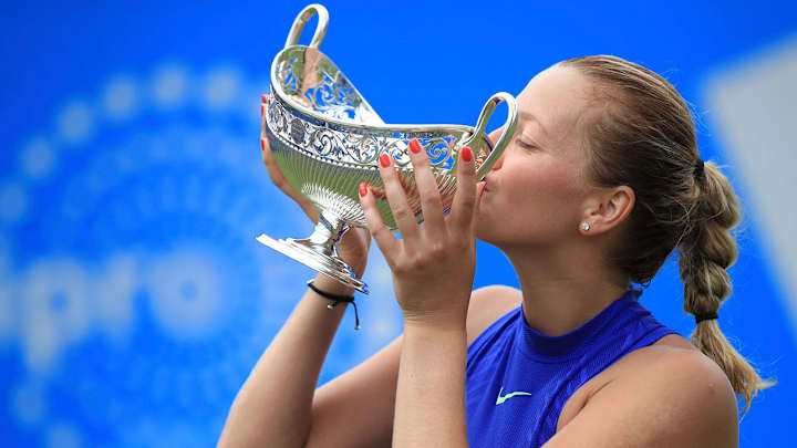 Kvitova wins Aegon Classic final for 1st title since attack