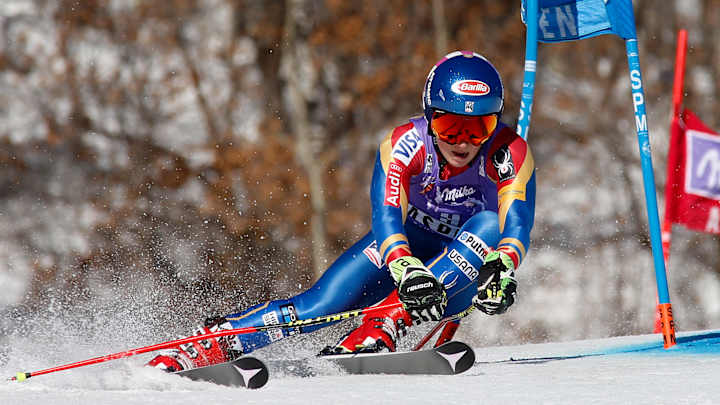 Italy's Brignone leads after 1st run at Aspen giant slalom