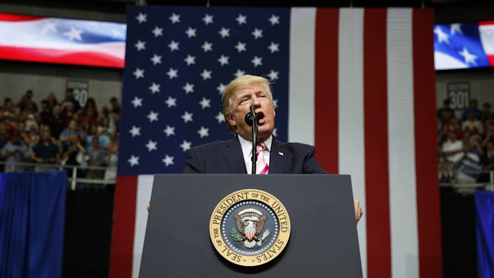 Watch: Trump Says NFL Owners Should 'Fire' National Anthem Protestors Watch: Trump Says NFL Owners Should 'Fire' National Anthem Protestors