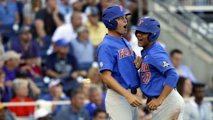 After Brady Singer's dominant start, Gators one win away from first College World Series title