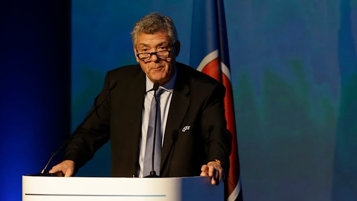 FIFA Senior Vice President Angel Maria Villar Resigns FIFA Senior Vice President Angel Maria Villar Resigns