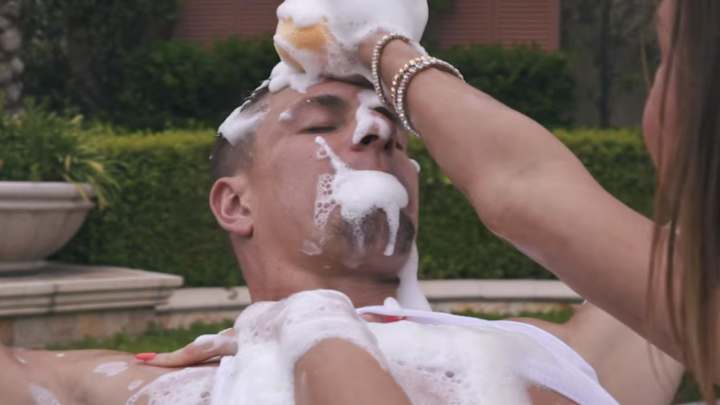Gronk stars in raunchy music video that is presumably a documentary of his off-season