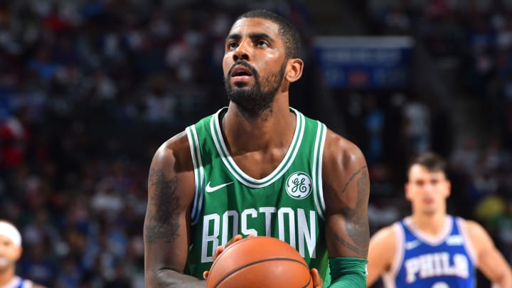 Kyrie Irving Cusses at Fan Who Asks 'Where's LeBron?!' Kyrie Irving Cusses at Fan Who Asks 'Where's LeBron?!'