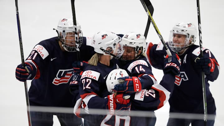 U.S. tops Canada in OT to win gold at Women's World Championship
